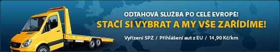 Odtahová služba Olomouc - Po celé Evropě